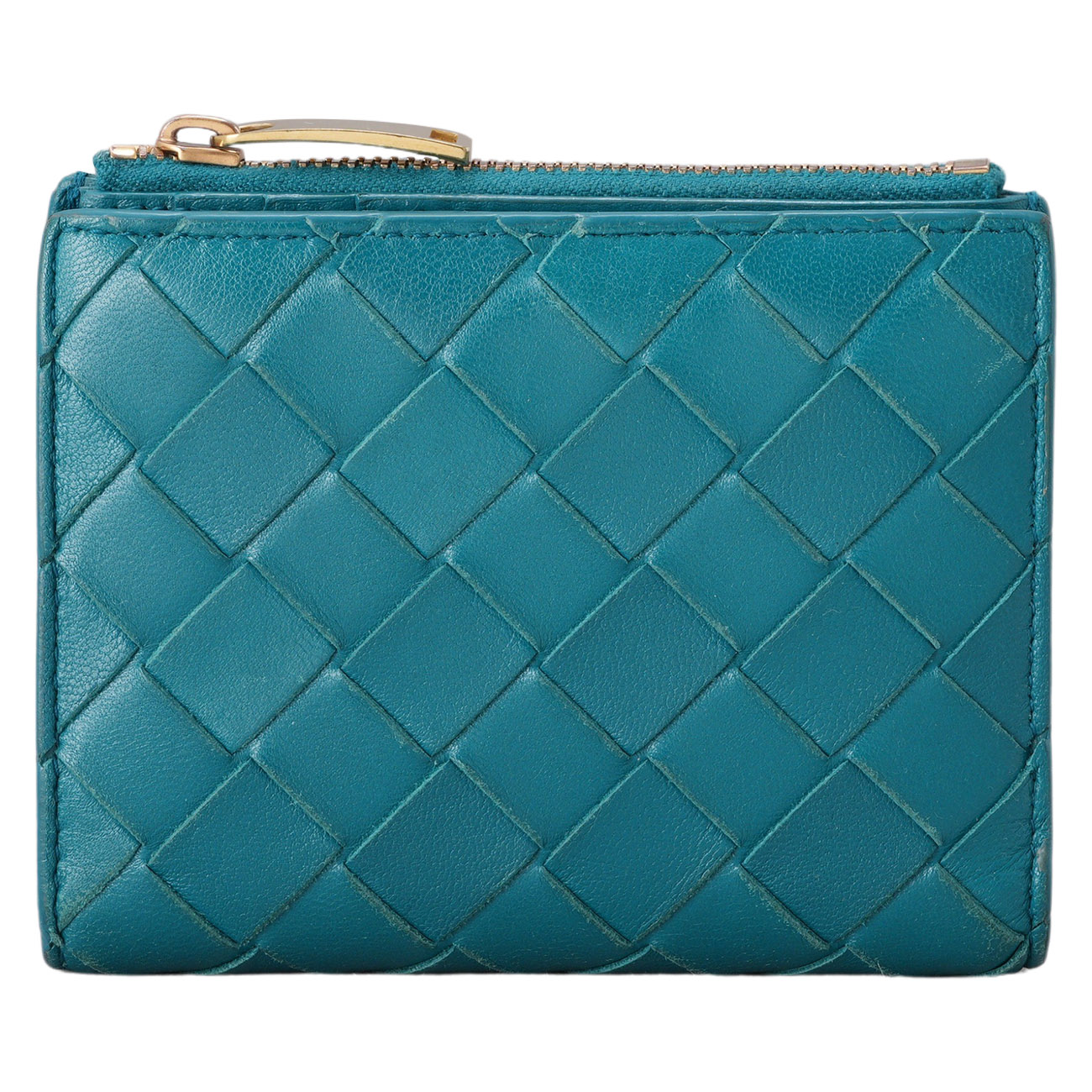 BOTTEGA VENETA(USED)보테가베네타 인트레치아토 반지갑